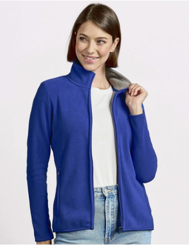 PRM-7965-Womens Double Fleece Jacket
